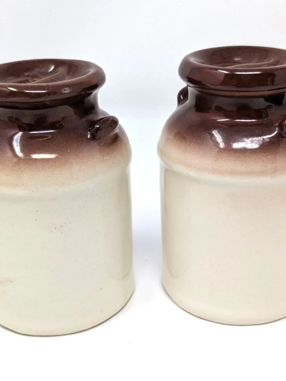 VTG Brock of California Chanticleer Rooster Salt & Pepper Shakers Milk Can 50s